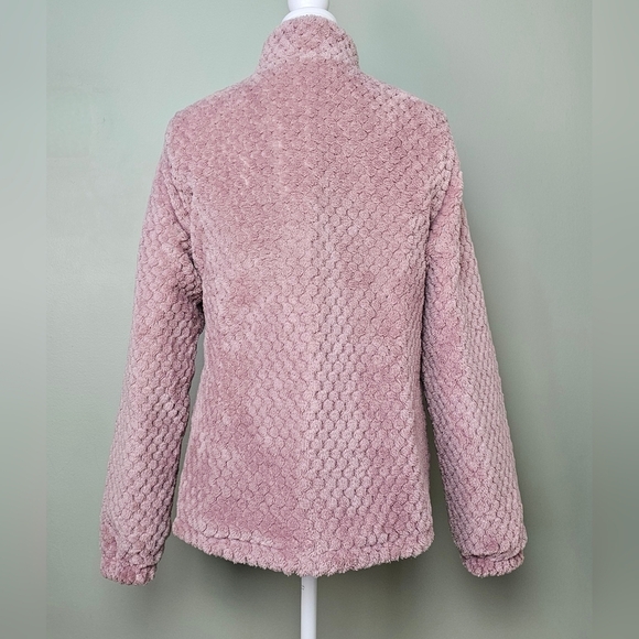 ZEROXPOSUR Reversible Puffer Jacket Super Soft Warm Mauve SMALL - Picture 7 of 16